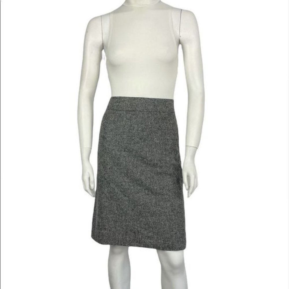 Armani Collezioni Wool  Blend Pencil Skirt